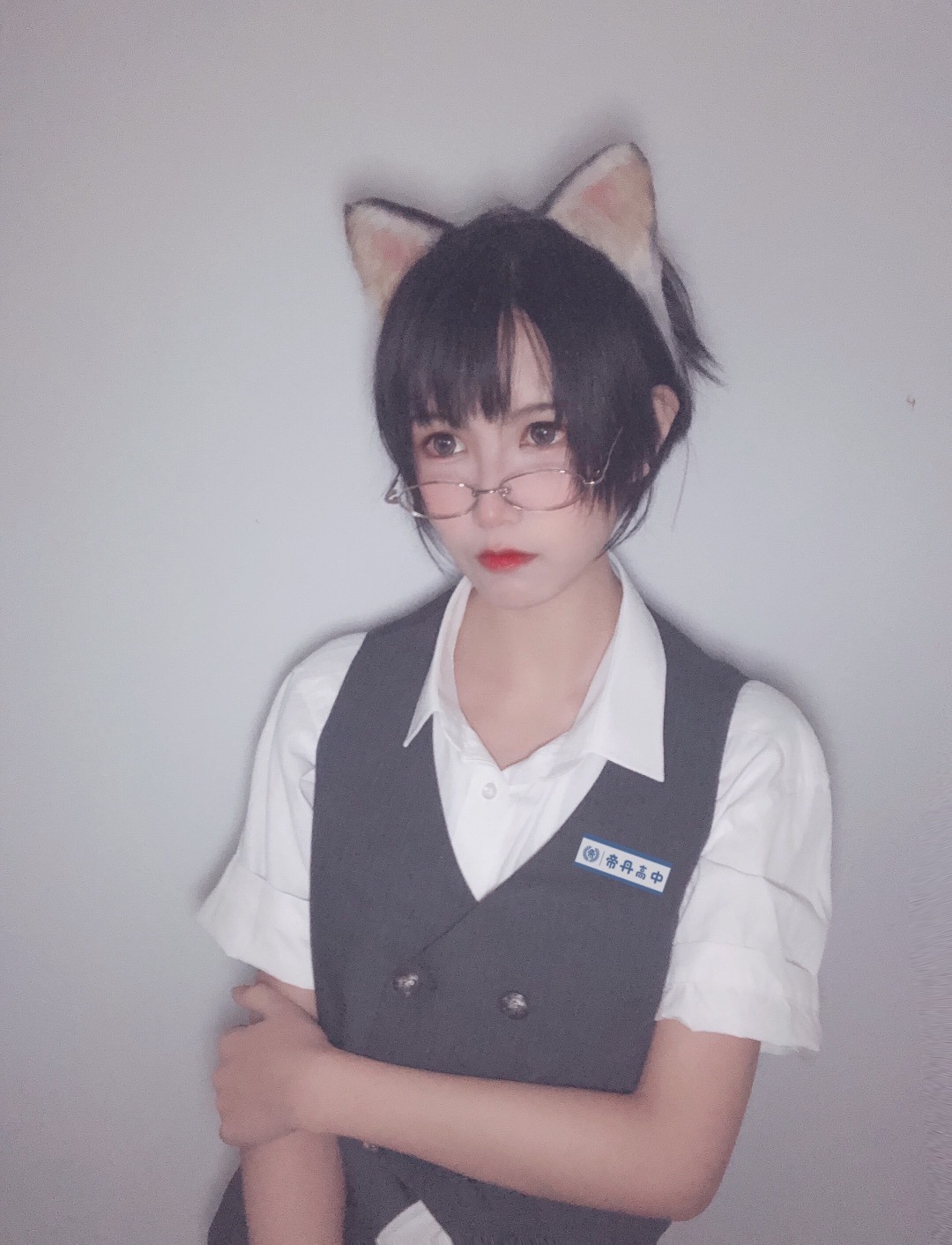 图片[1]-逐月 – NO.037 Su 猫耳少年 [27P]-XikXak